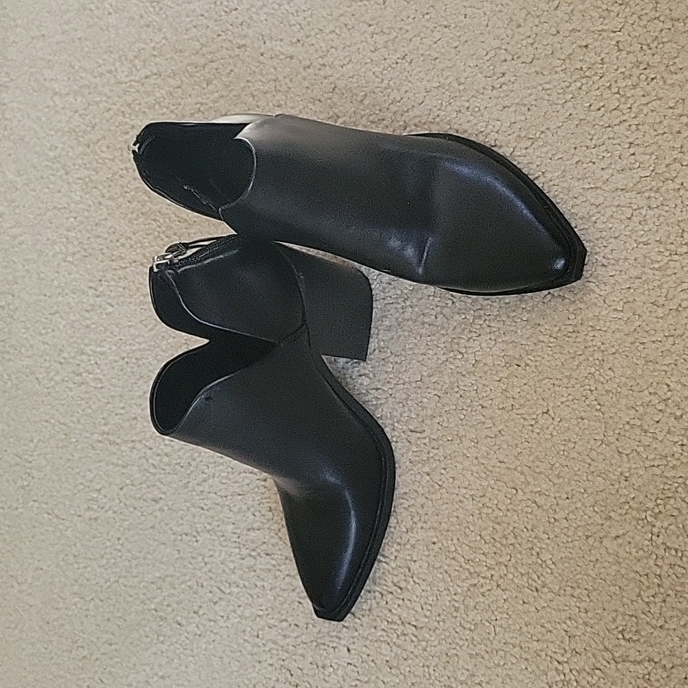 A New Day Black Heeled Boots